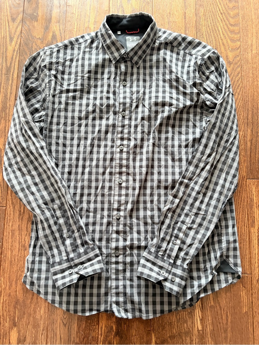 Under Armour Plaid Button Down